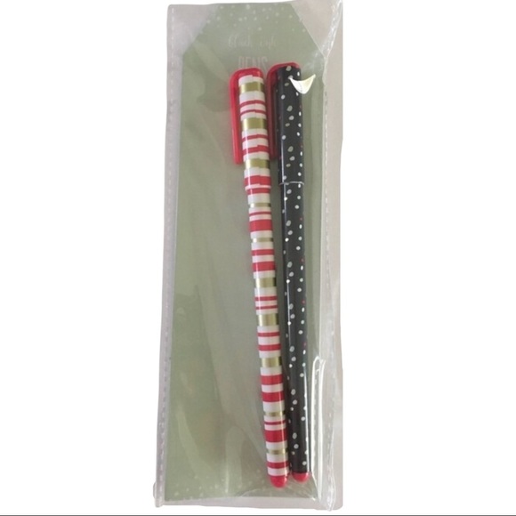 Christmas Dots Stationery Set Page Flags Journal Pens Planner Desk Accessories - Picture 2 of 4